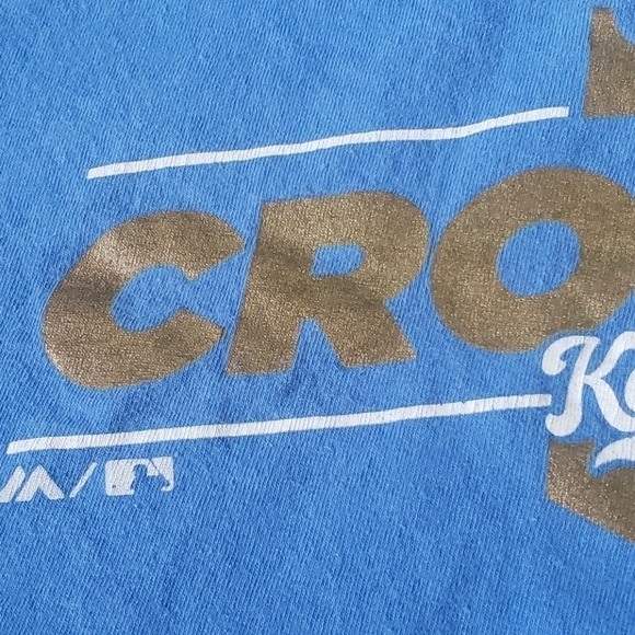 Kansas City Royals blue tee with gold graphics - Picture 5 of 9